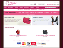 Tablet Screenshot of belleoftheball.com.au